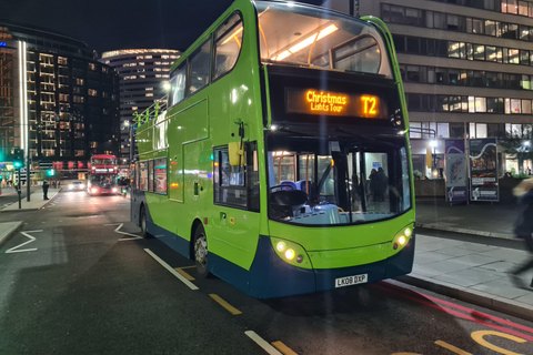 London: Christmas Lights Open-Top Bus Tour Upper Deck