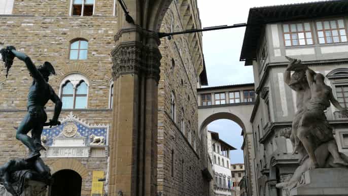 florença excursão guiada a grupos pequenos na galeria uffizi
