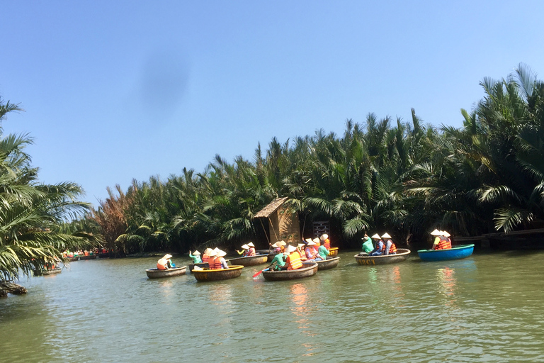 Aula de culinária ecológica, passeio de cruzeiro, barco de cestas de Hoian/DananDe Hoi An