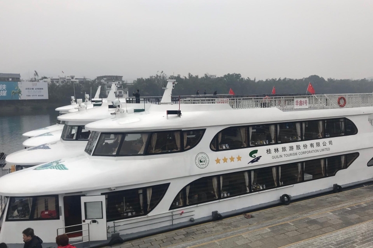 Z Guilin: rejs po rzece LiMiejsce na górnym pokładzie