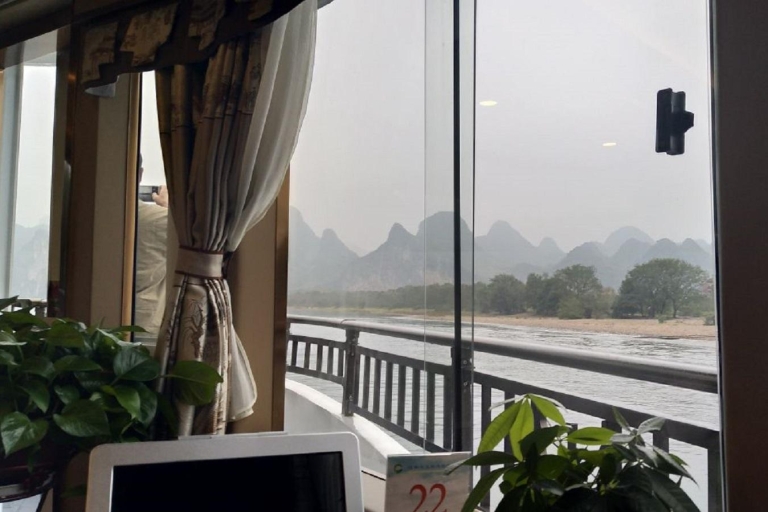Depuis Guilin : Croisière sur la rivière LiSiège VIP du pont supérieur