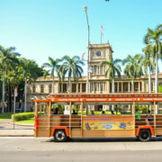 Oahu: Waikiki Trolley Hop-on Hop-off All-Line Pass
