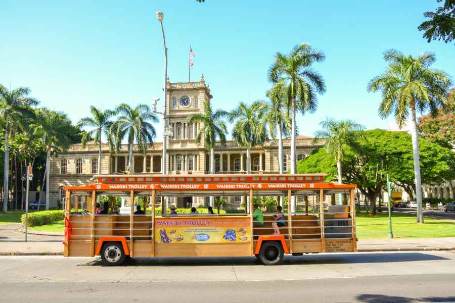 Oahu: Waikiki Trolley Hop-On/Hop-Off-Pass für alle Linien. Foto: GetYourGuide