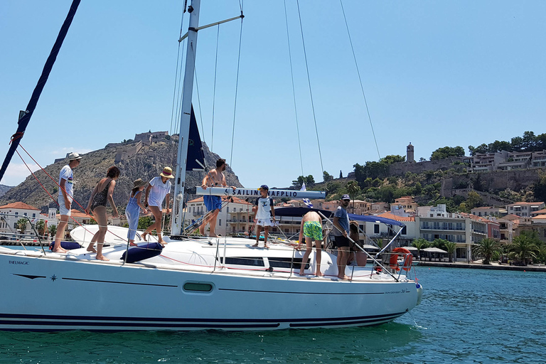 Nafplio: Half-Day Small Group Sailing Cruise Nafplio: Half-Day Sailing Cruise | Snacks & Water Activities