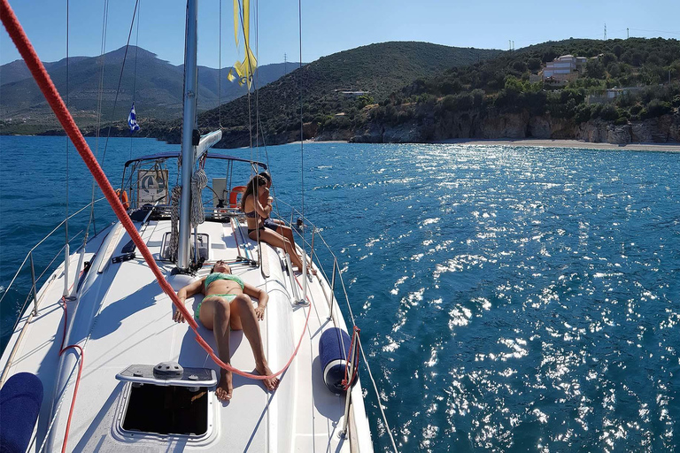 Nafplio: Half-Day Small Group Sailing Cruise Nafplio: Half-Day Sailing Cruise | Snacks & Water Activities