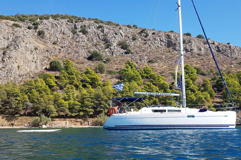 Nafplio: Half-Day Small Group Sailing Cruise Nafplio: Half-Day Sailing Cruise | Snacks & Water Activities