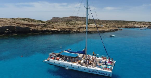 From Protaras: Catamaran Cruise to Blue Lagoon
