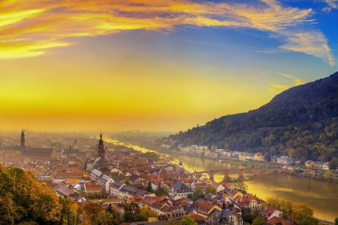 Z Frankfurtu: Wycieczka po Heidelbergu i Baden-Baden