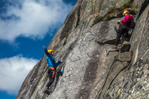 Odda: Trolltunga Via Ferrata, zachód i wschód słońca