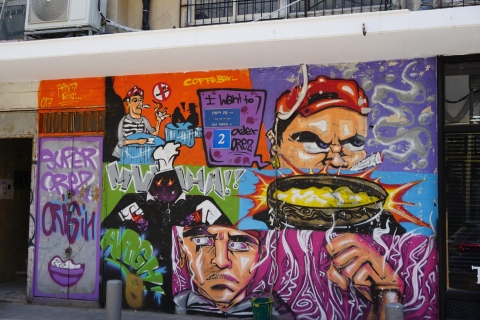 Tel Aviv: tour de arte callejero y graffitiRuta Nachlat Binyamin