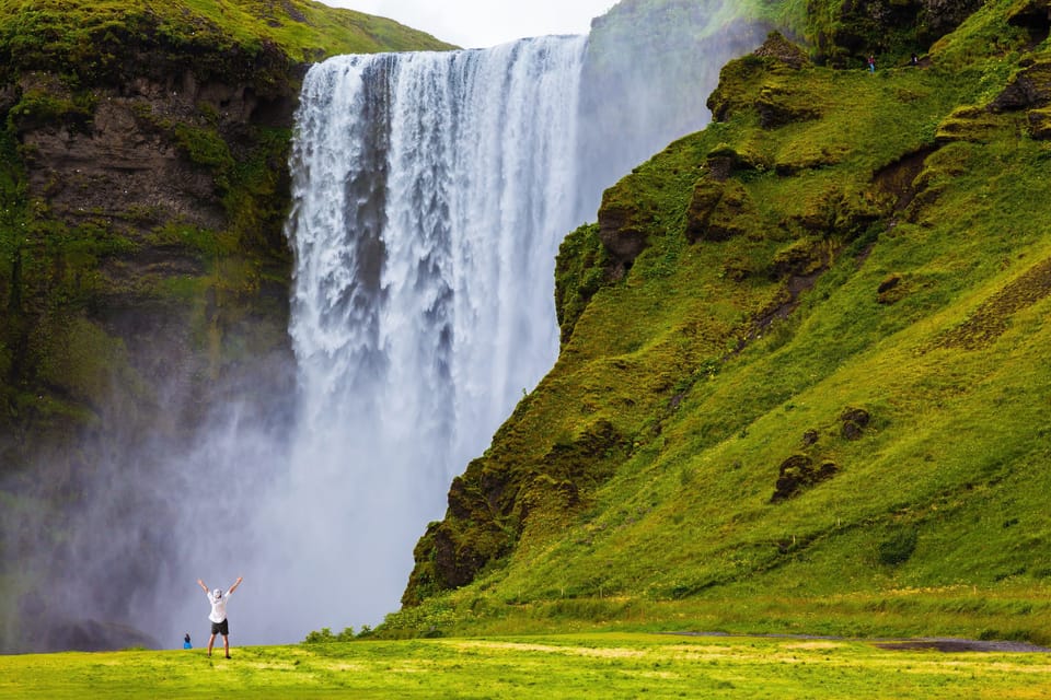 South Coast Iceland Glacier Tour waterfall