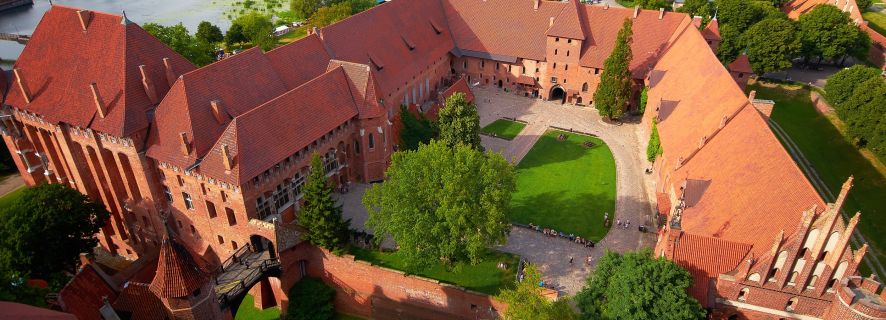 Gdansk: Den tyske ordens slott i Malbork