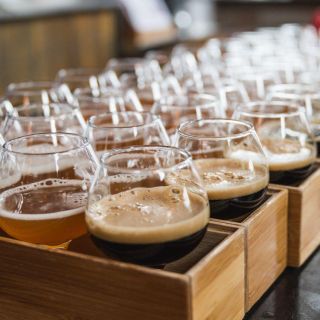 Burlington: Guided Craft Brewery Tours with a Meal or Snack