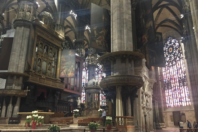 Katedra w Mediolanie, zamek Sforzów i wycieczka piesza Michała AniołaWycieczka po angielsku