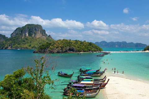 Krabi: 4 Island Sunset Small Group Tour with Night Snorkel