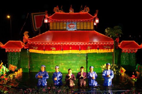 Ho Chi Minh-stad: waterpoppenshow en rondvaart met diner