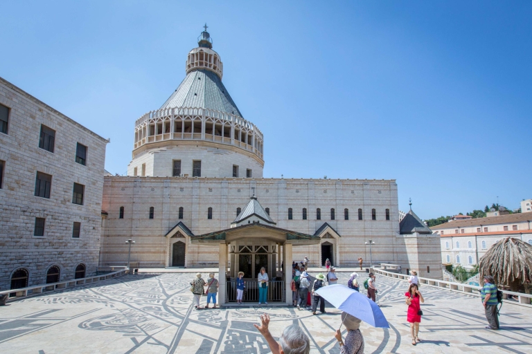Ab Jerusalem: Nazaret, Tiberias und See GenezarethTour auf Französisch