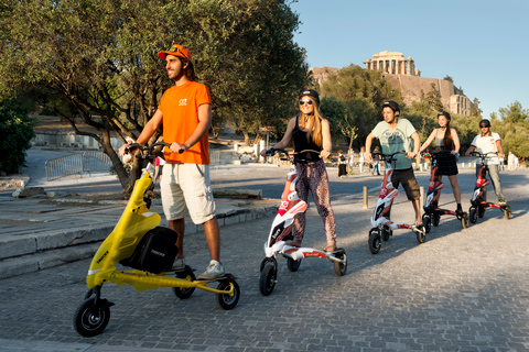 Atenas: City Tour en scooter eléctrico con degustación de comida