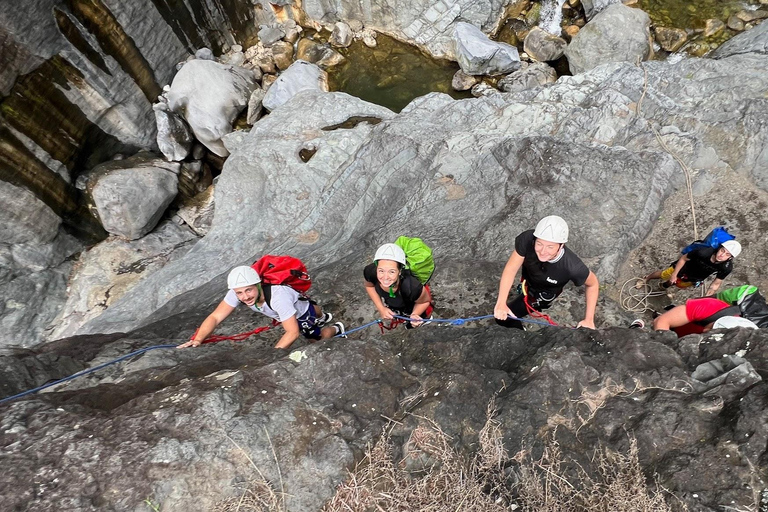 Reunion: Canyoning from Bras Rouge to Cilaos - Fun, Aquatic & Geological Cilaos Bras Rouge Full Canyoning - Fun, Technical & Aquatic