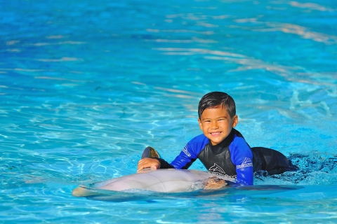 Algarve: ticket Zoomarine en emotie-ervaring met dolfijnenDolphin Emotions Exclusive - privé voor 2 (vanaf 8 jaar)