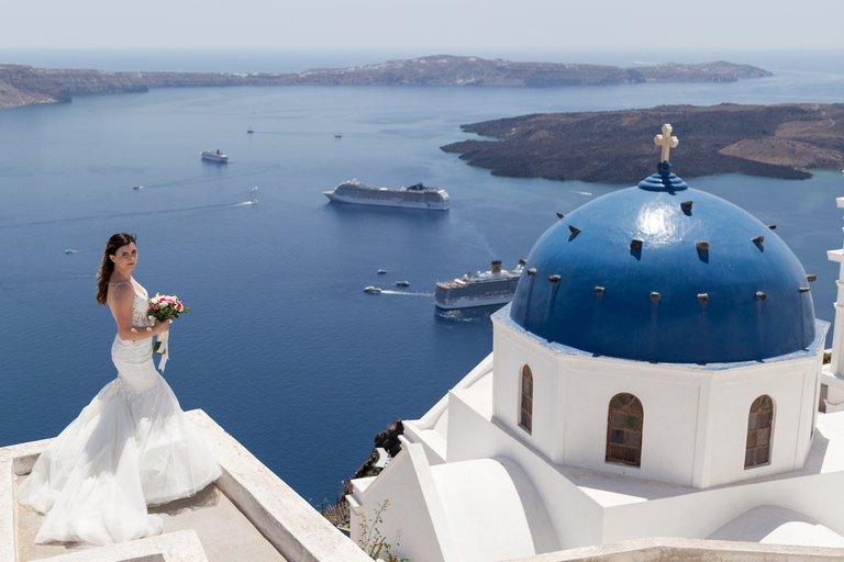 Santorin : visite d'une demi-journéeSantorin : visite privée d'une demi-journée