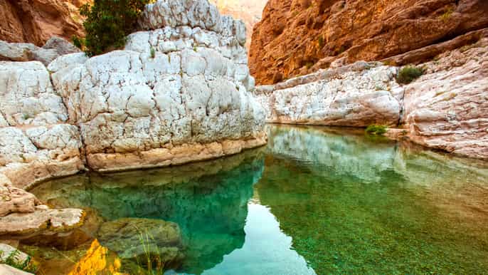 muscat wadi shab trek and coastal tour