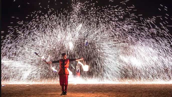agadir fantasia berber night show and dinner