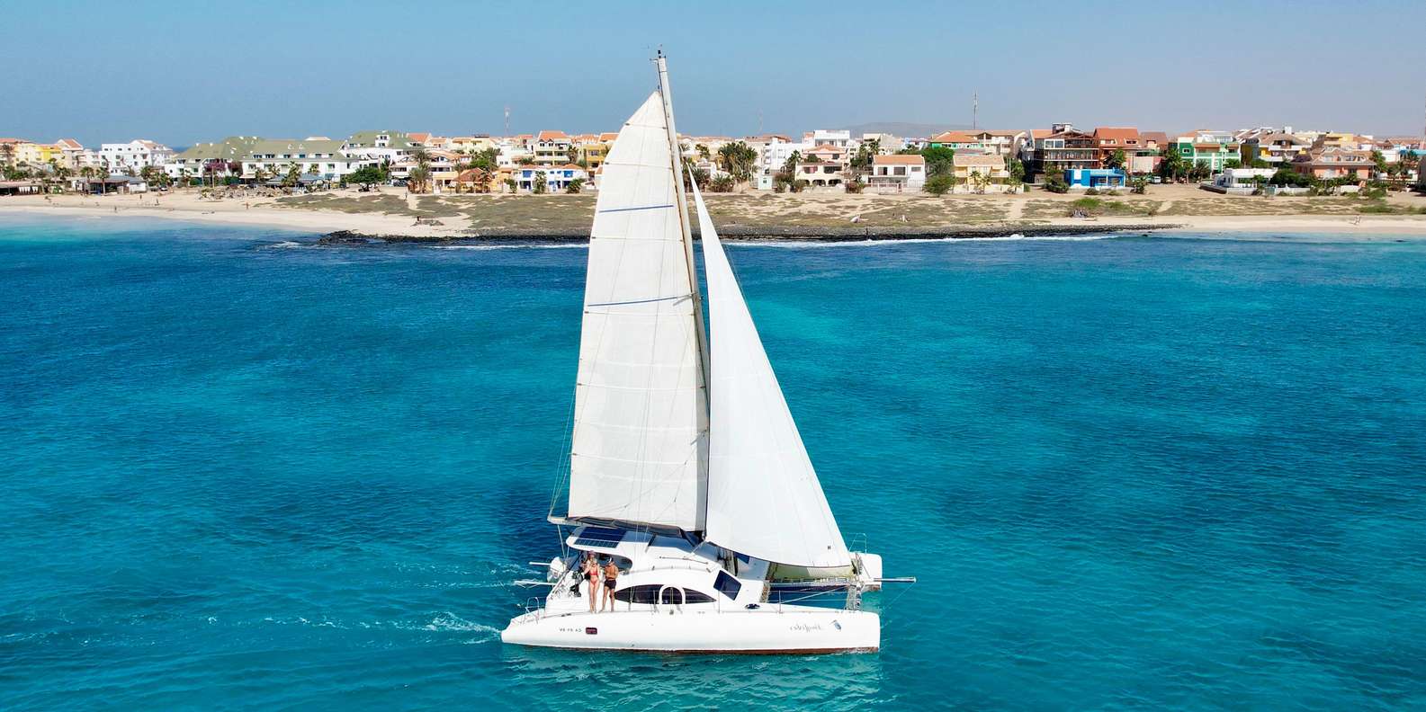 3-hour Catamaran Adventure on the waters of Sal Island