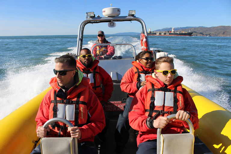 San Francisco Bay: Adventure Boat Tour Public Adventure Boat Tour