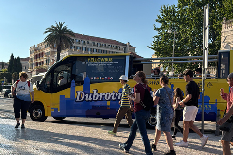 جولة "هوب أون هوب أوف" الصفراء المكشوفة: شاهد مدينة دوبروفنيك في 90 دقيقة