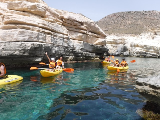 Visit Cabo de Gata Kayak & Snorkel Excursion in Natural Park in Los Escullos, Andalusia, Spain