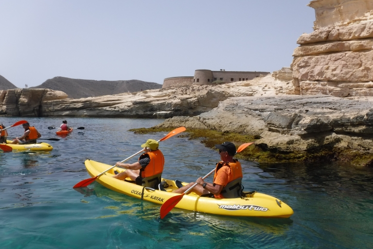 Cabo de Gata: kajak- en snorkelexcursie in natuurpark