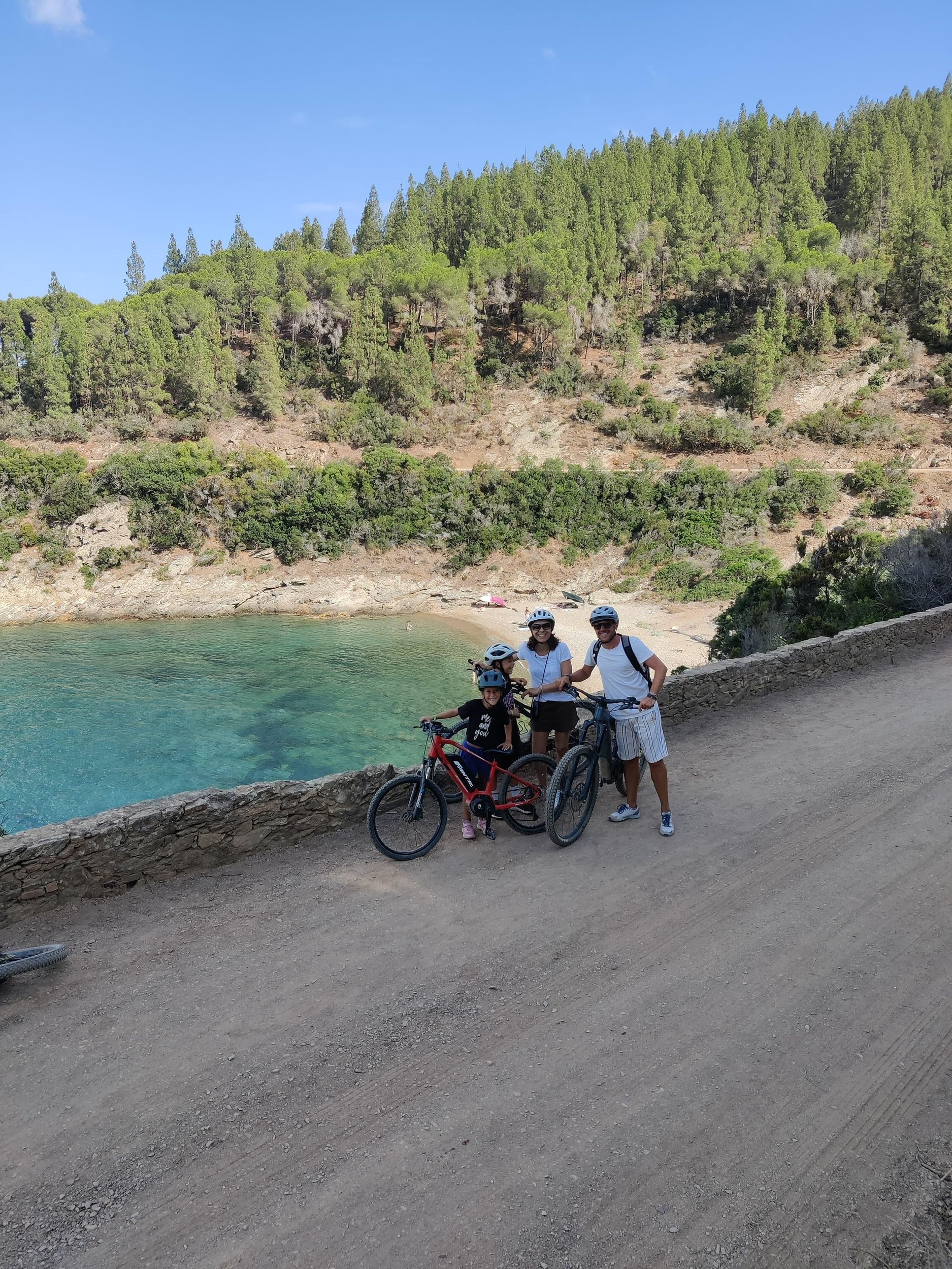 E-Bike-Tour in Capoliveri auf dem Privatgrundstück Costa dei Gabbiani