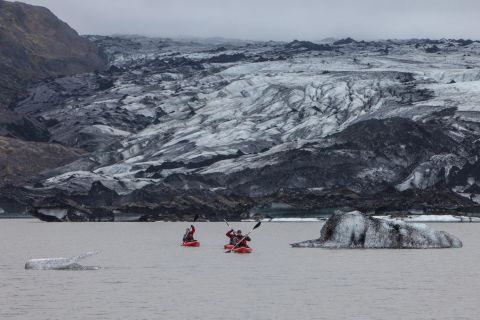 Sólheimajökull: Kayaking by the Glacier