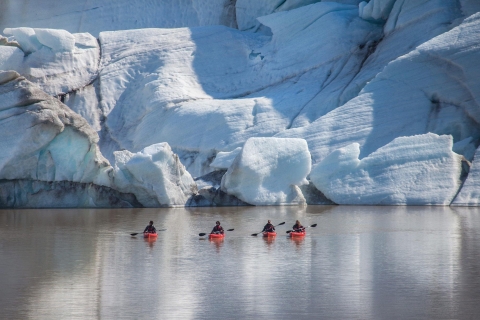 Sólheimajökull: Kayaking by the Glacier