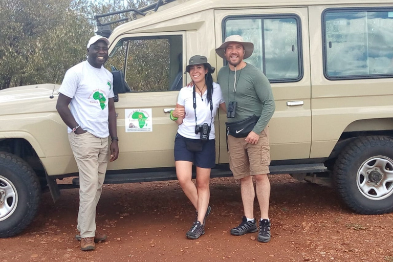 Excursión de un día al Parque Nacional de Nairobi, elefantes, jirafas y Bomas