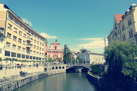Ljubljana en Ljubljana Castle Sightseeing TourTour in het Engels