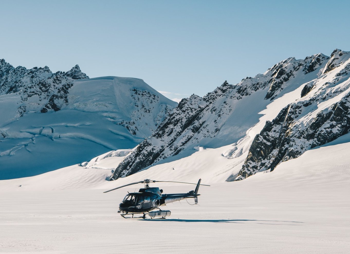 Mount Cook: Naturskøn helikoptertur med alpelanding