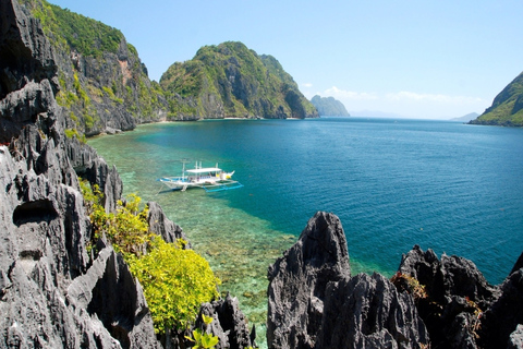 El Nido: tour C de islas, playas escondidas y santuarioTour compartido C