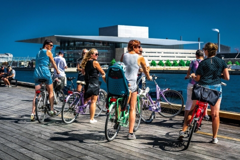 Copenhague: City Tour completo en bicicletaTour privado en inglés / francés / español / italiano