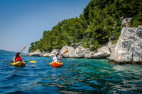 Split, Sea Kayaking Tour bölgesinden tüm mesafeler - Hizvo