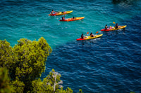 Split, Sea Kayaking Tour bölgesinden tüm mesafeler - Hizvo