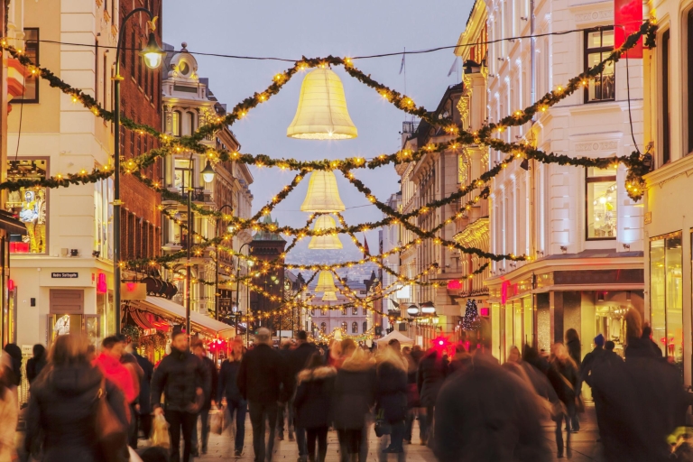 Oslo: tour privado a pie del espíritu navideñoOslo: recorrido privado a pie por el espíritu navideño