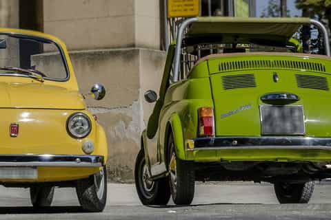 Palermo: tour panoramico su Fiat 500 d'epoca