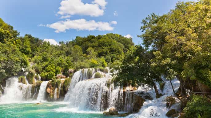 zadar krka waterfalls and sibenik nature tour