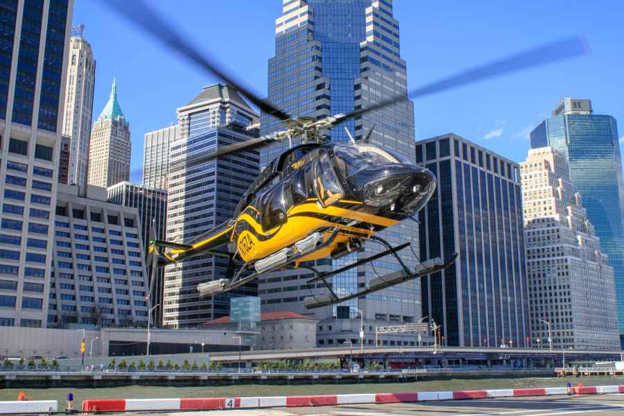 New York City: Hubschrauberrundflug über Manhattan. Foto: GetYourGuide