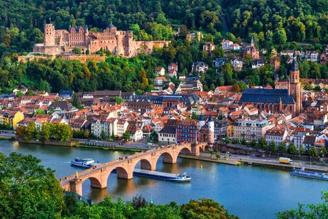 Excursión combinada a Heidelberg y el Rin desde Fráncfort