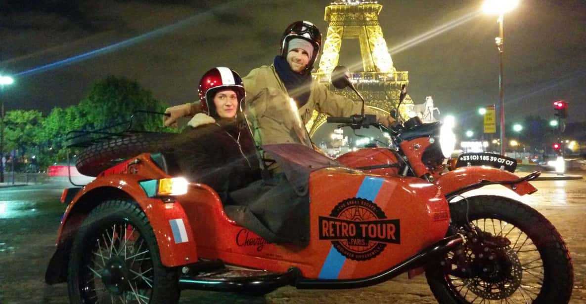 Paris by Vintage Motorbike Sidecar
