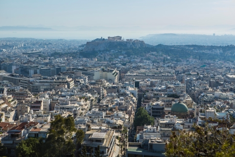 Athènes: visite de la ville privée en voiture de luxePrise en charge du port du Pirée