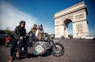 Paris: Stadtführung mit dem Oldtimer-Seitenwagen